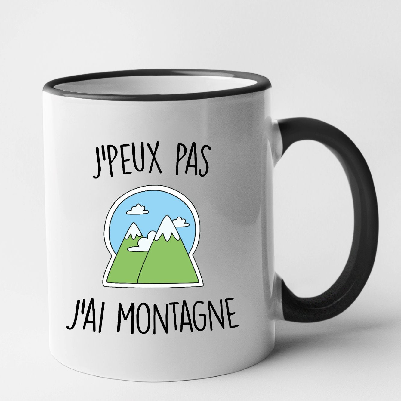 Mug J'peux pas j'ai montagne