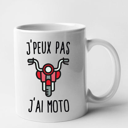 Mug J'peux pas j'ai moto