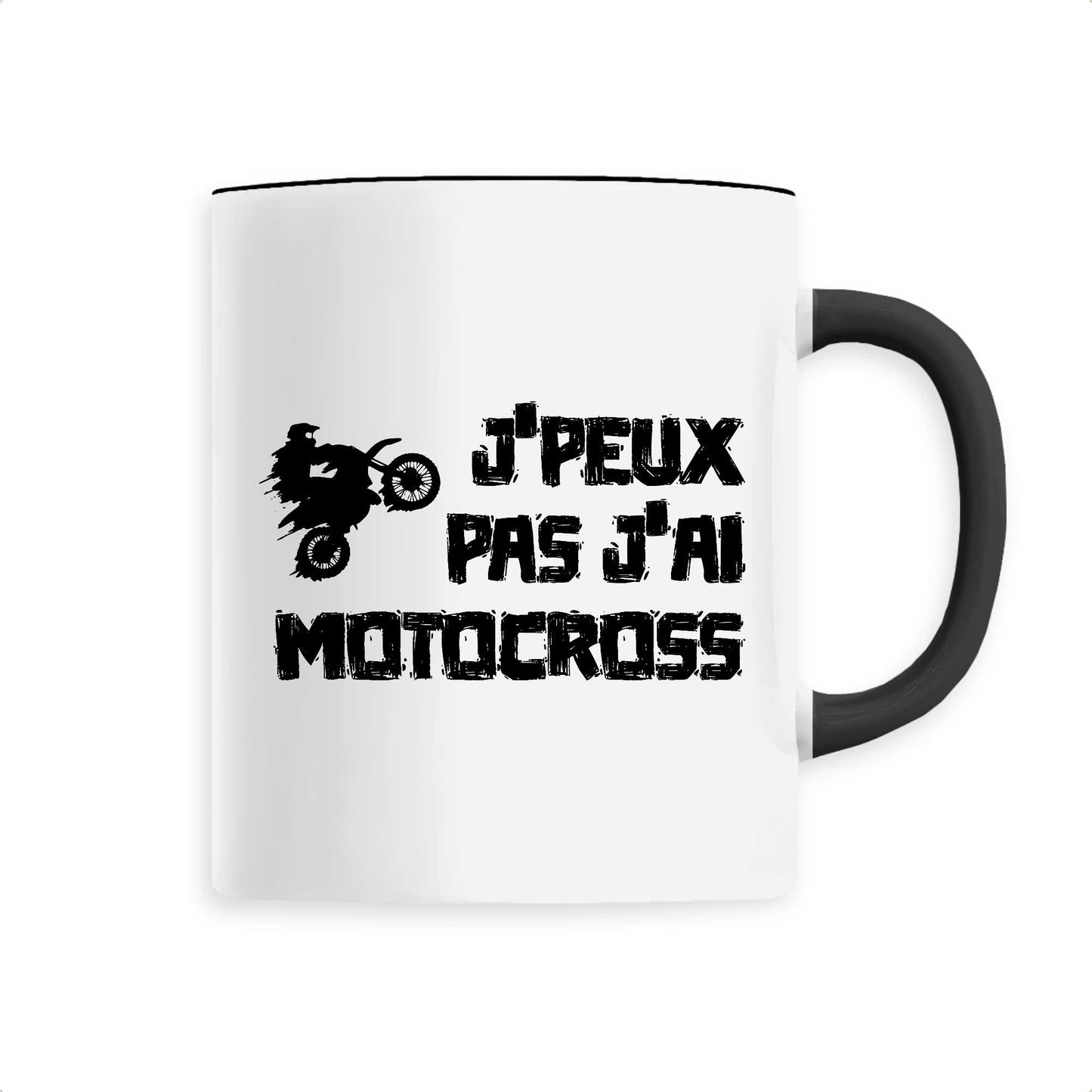 Mug J'peux pas j'ai motocross