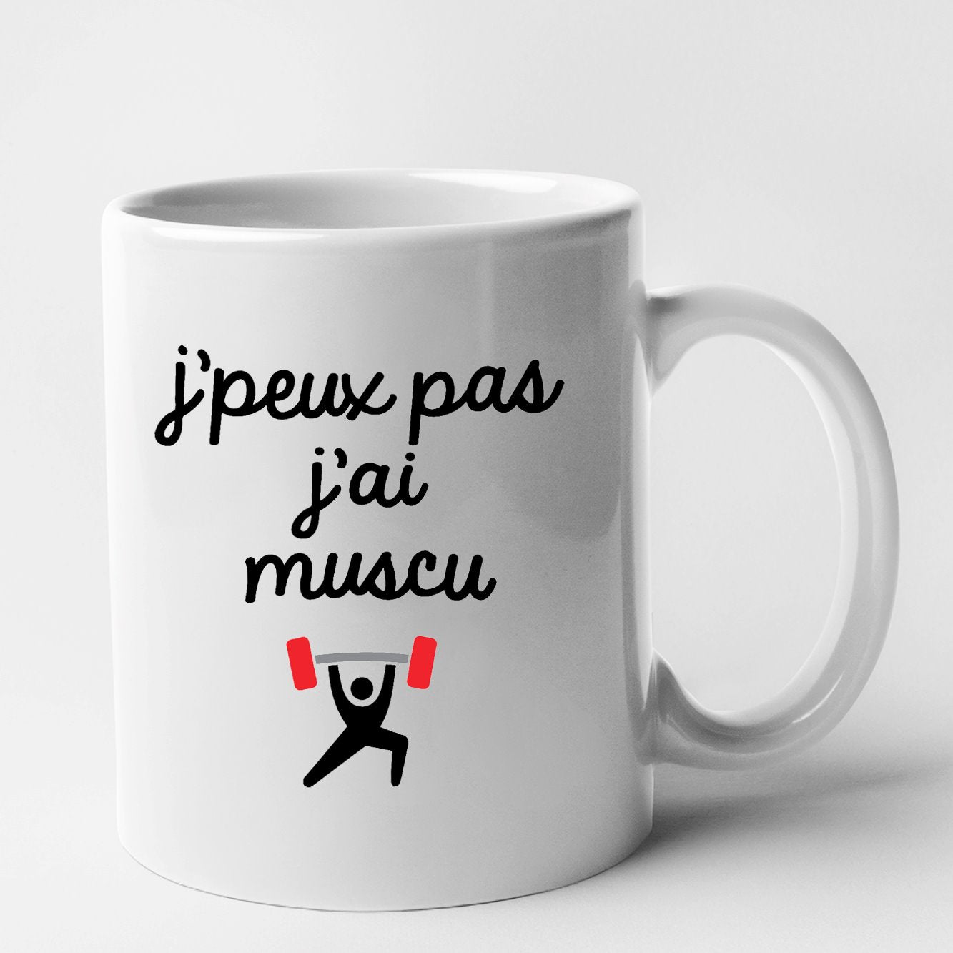 Mug J'peux pas j'ai muscu