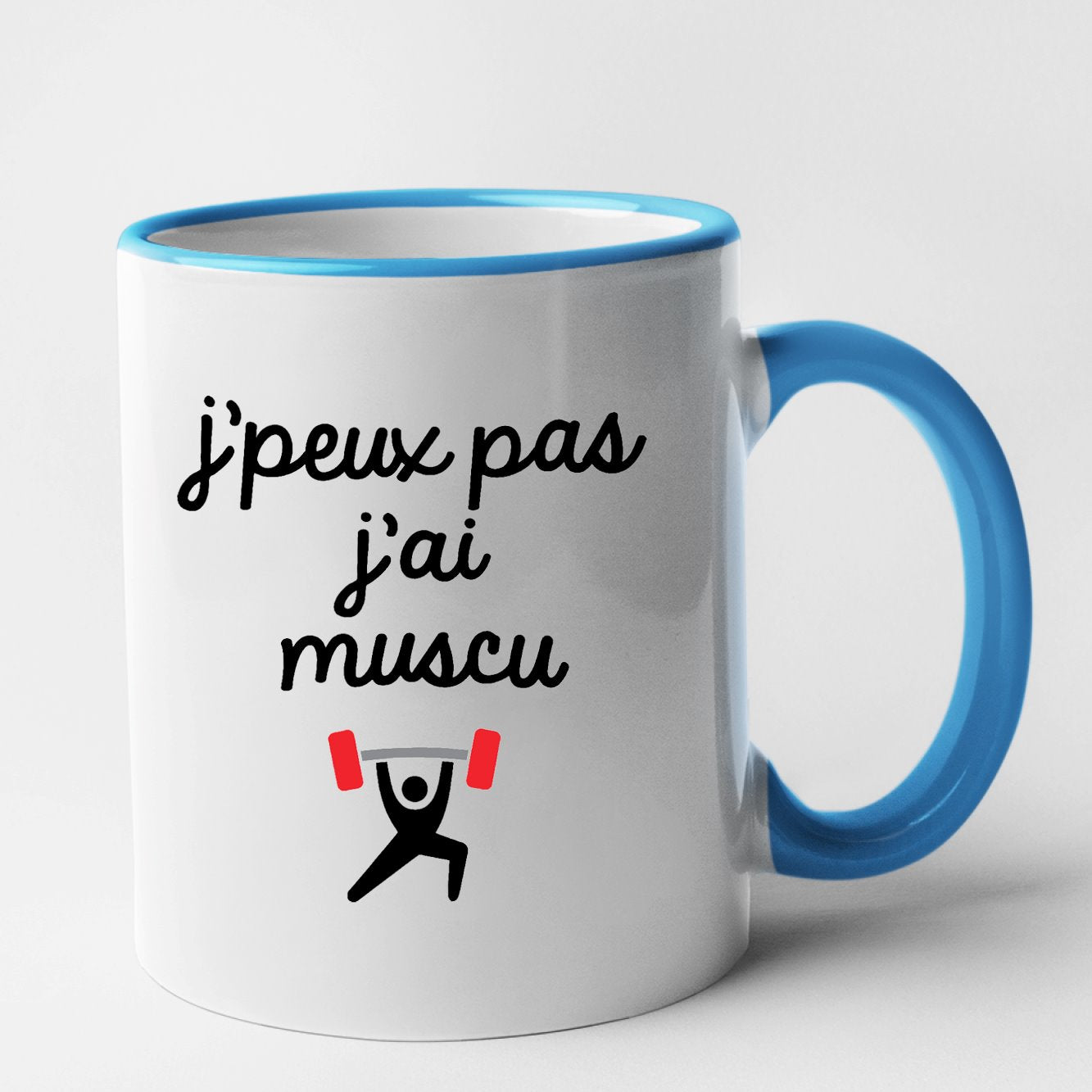 Mug J'peux pas j'ai muscu