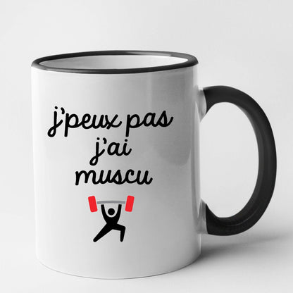 Mug J'peux pas j'ai muscu