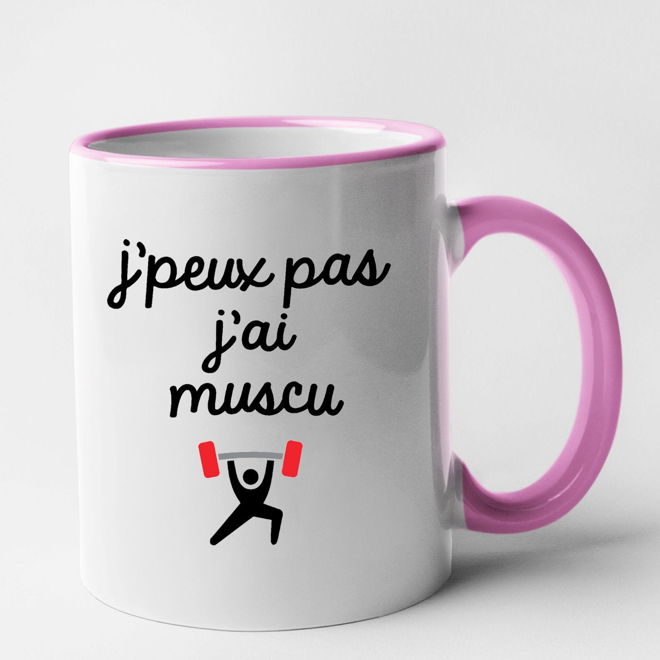 Mug J'peux pas j'ai muscu