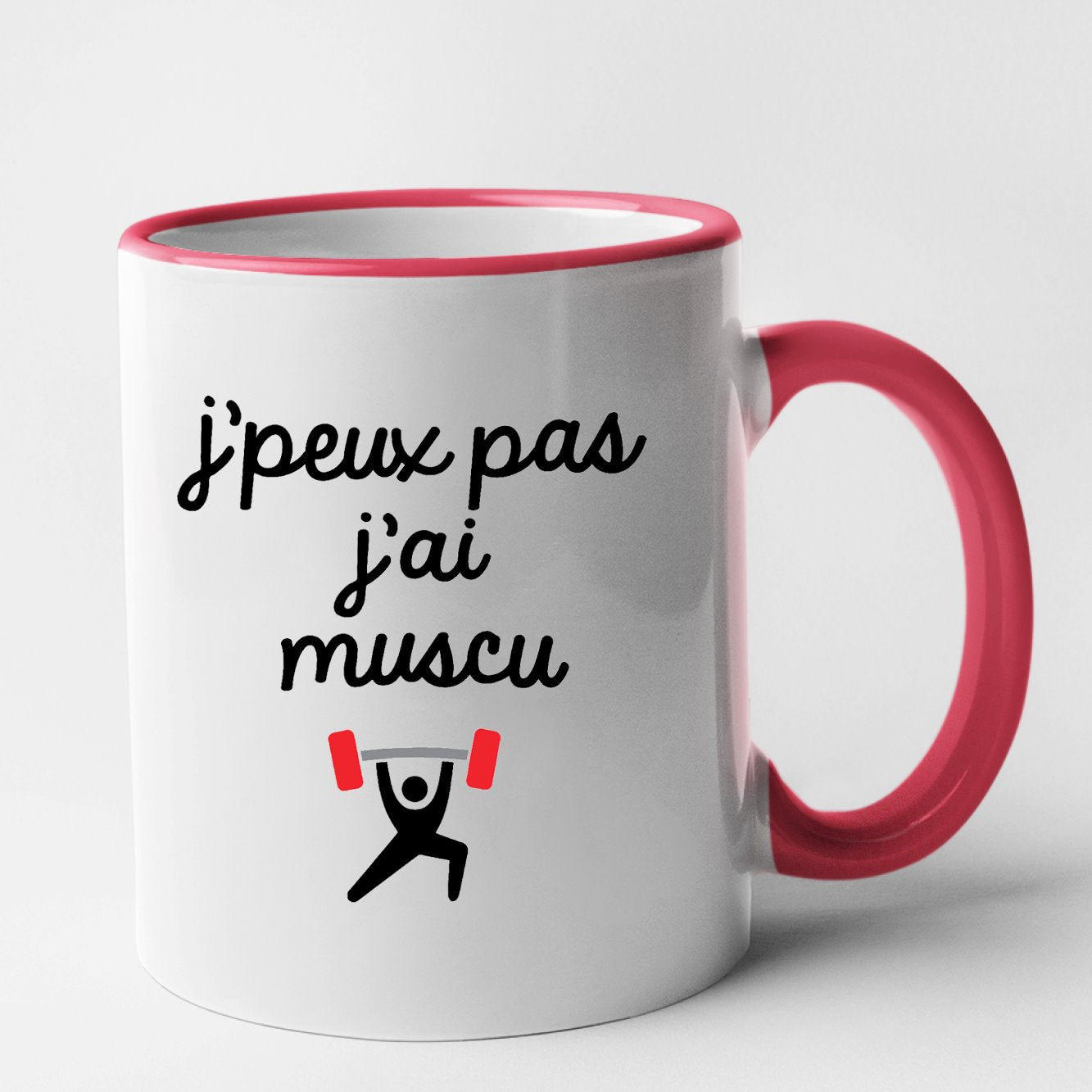 Mug J'peux pas j'ai muscu