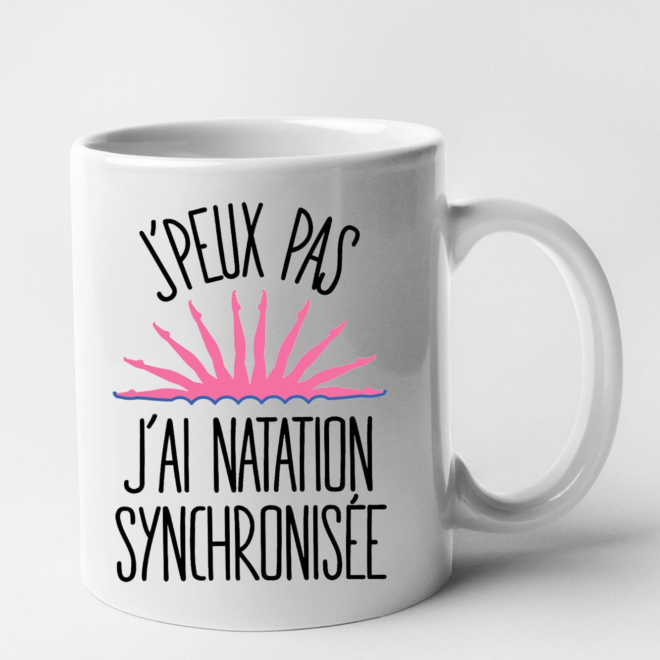 Mug J'peux pas j'ai natation synchronisée