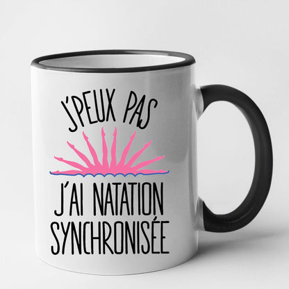 Mug J'peux pas j'ai natation synchronisée