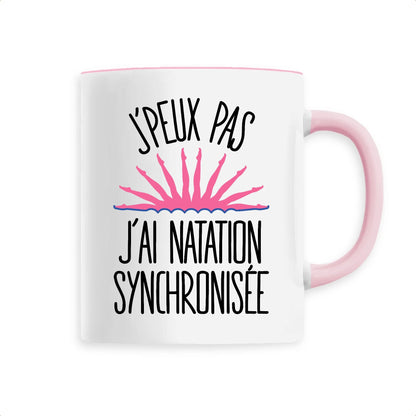 Mug J'peux pas j'ai natation synchronisée