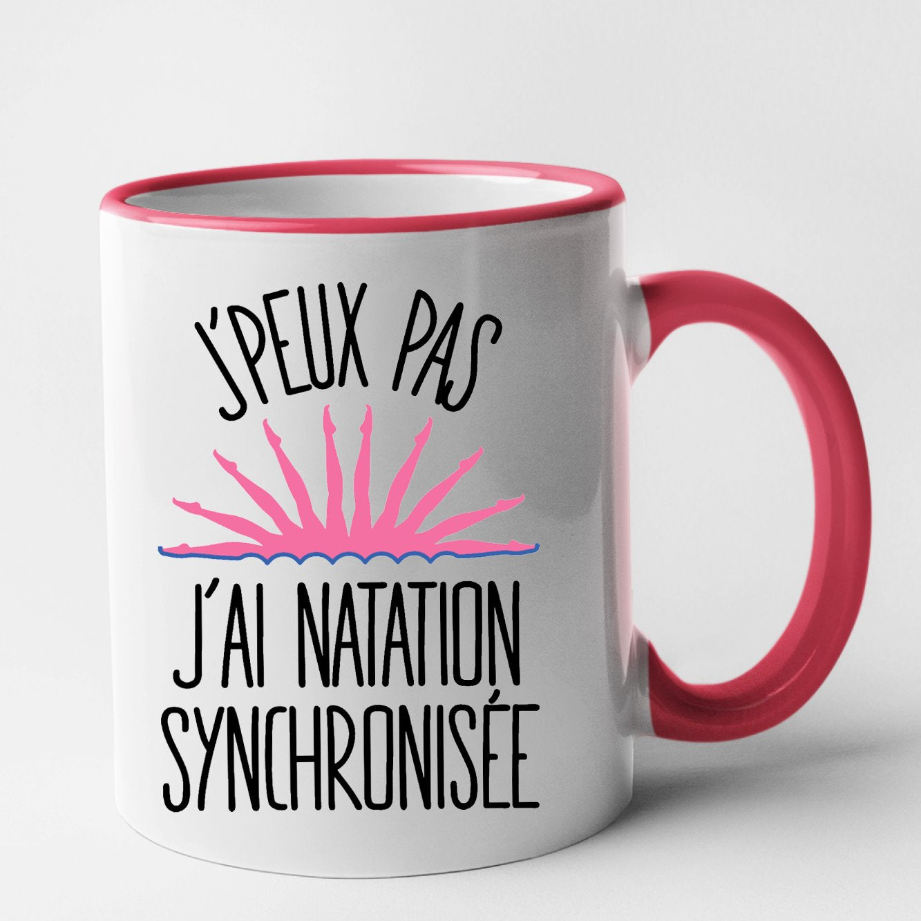 Mug J'peux pas j'ai natation synchronisée