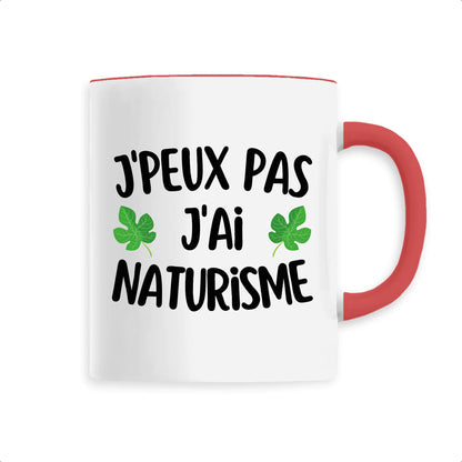 Mug J'peux pas j'ai naturisme