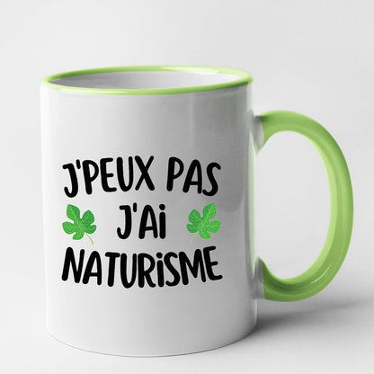 Mug J'peux pas j'ai naturisme