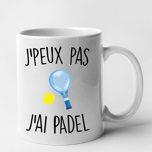 Mug J'peux pas j'ai padel