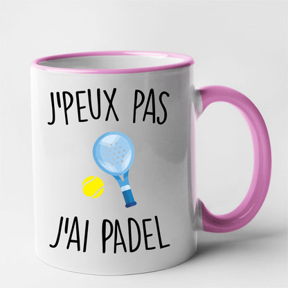 Mug J'peux pas j'ai padel