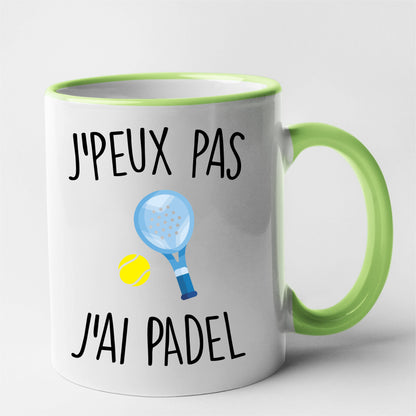 Mug J'peux pas j'ai padel