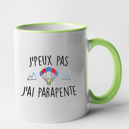 Mug J'peux pas j'ai parapente