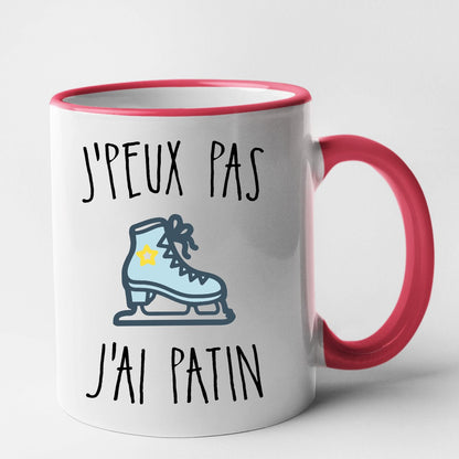 Mug J'peux pas j'ai patin