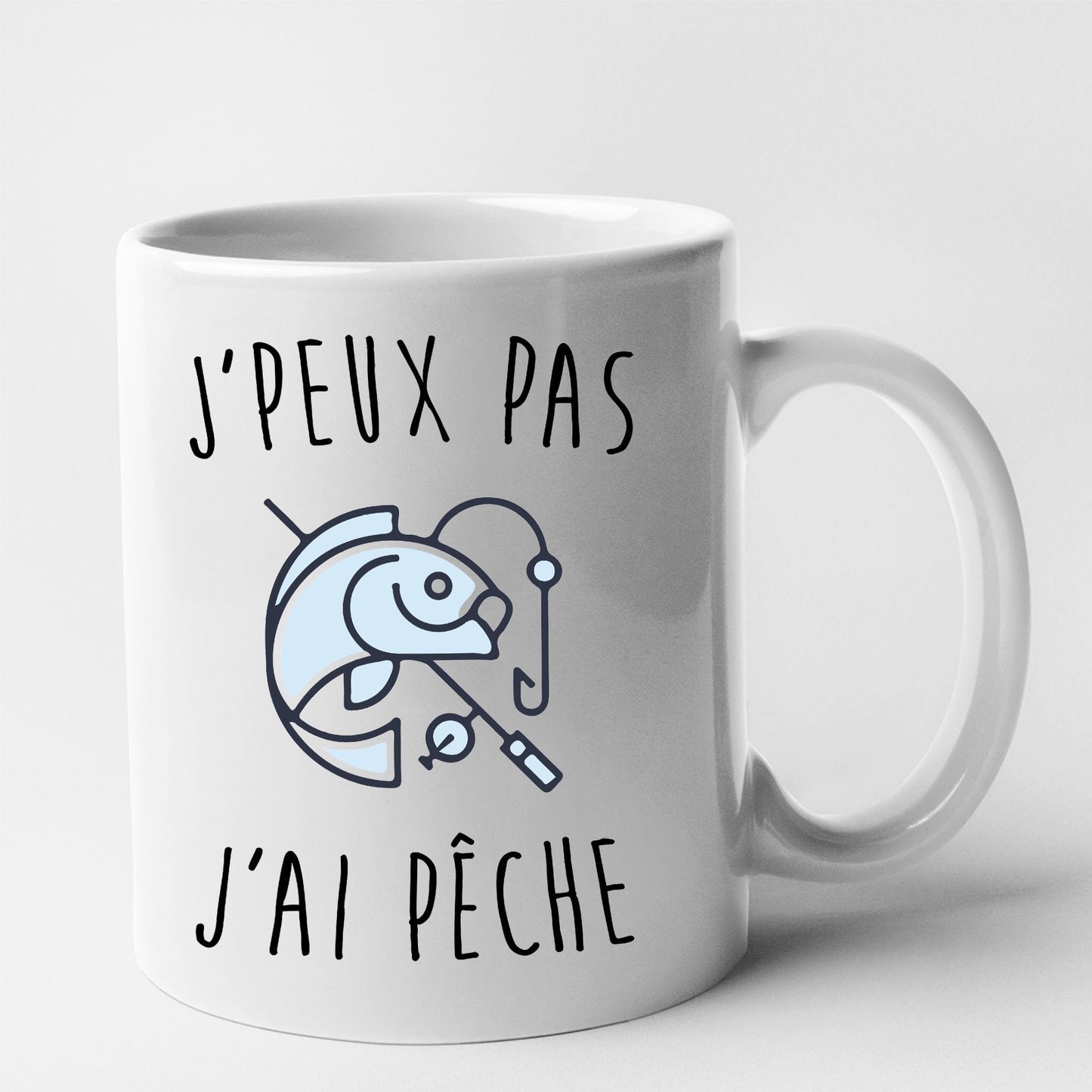 Mug J'peux pas j'ai pêche