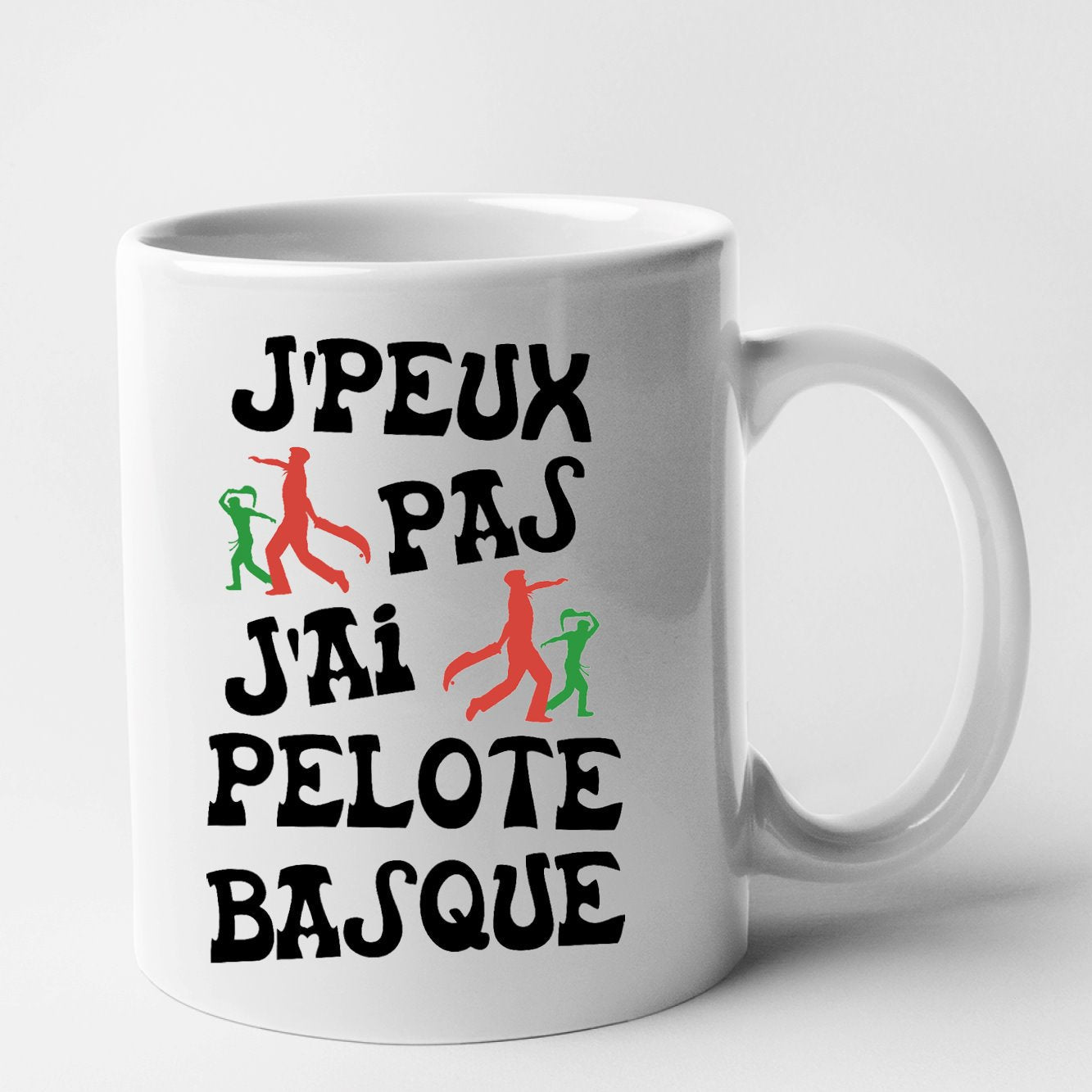 Mug J'peux pas j'ai pelote basque