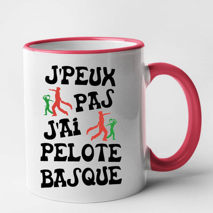 Mug J'peux pas j'ai pelote basque