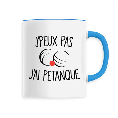 Mug J'peux pas j'ai pétanque