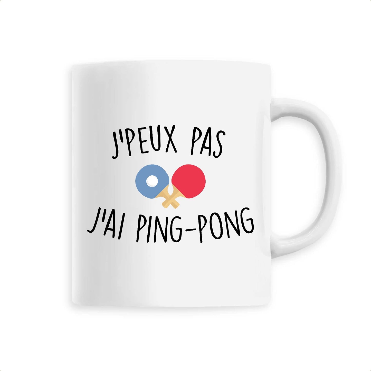 Mug J'peux pas j'ai ping-pong