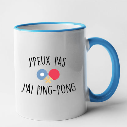 Mug J'peux pas j'ai ping-pong