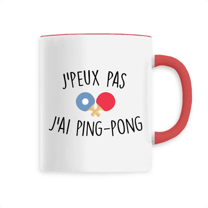 Mug J'peux pas j'ai ping-pong