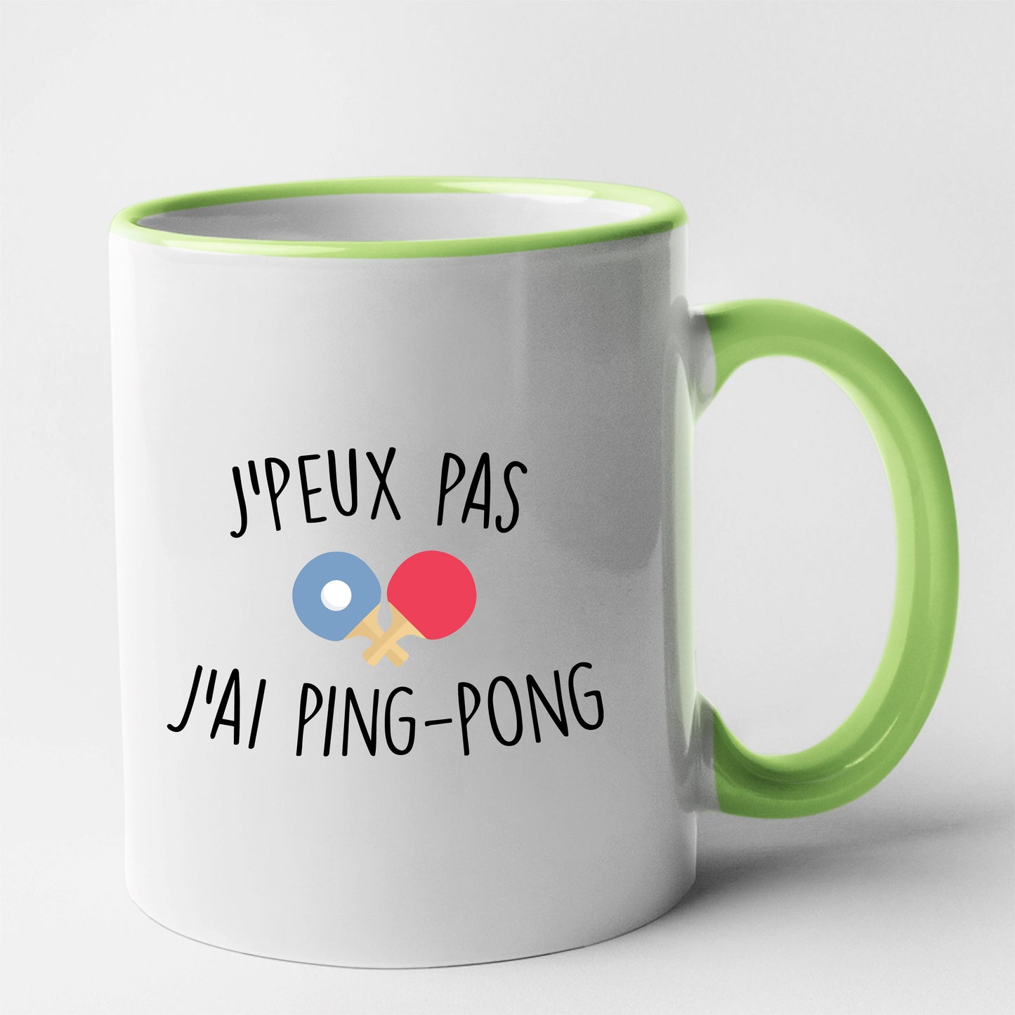 Mug J'peux pas j'ai ping-pong