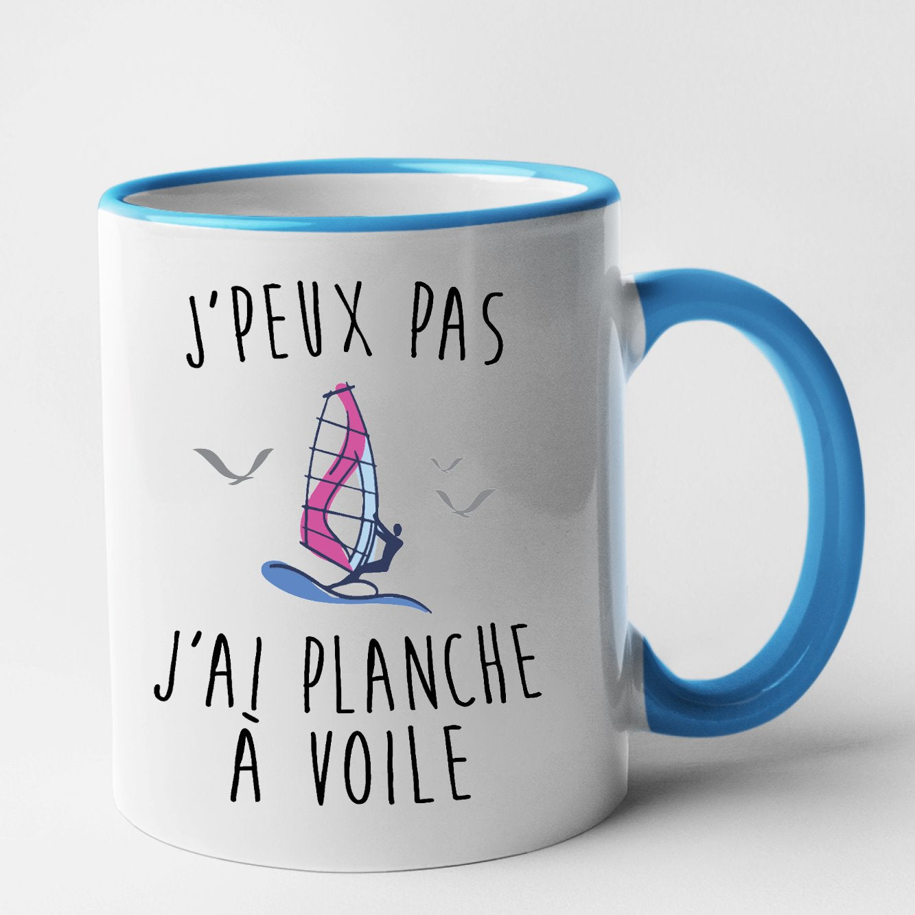 Mug J'peux pas j'ai planche à voile