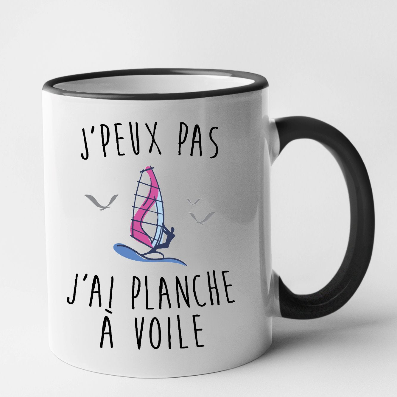 Mug J'peux pas j'ai planche à voile