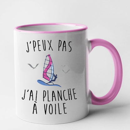 Mug J'peux pas j'ai planche à voile