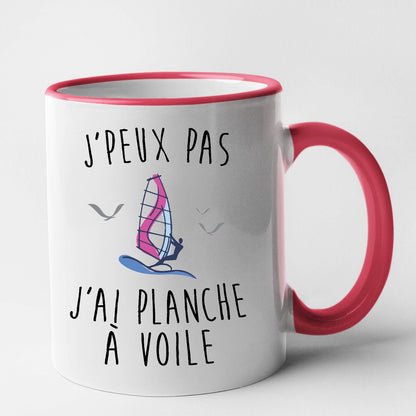 Mug J'peux pas j'ai planche à voile