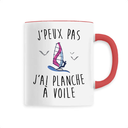 Mug J'peux pas j'ai planche à voile