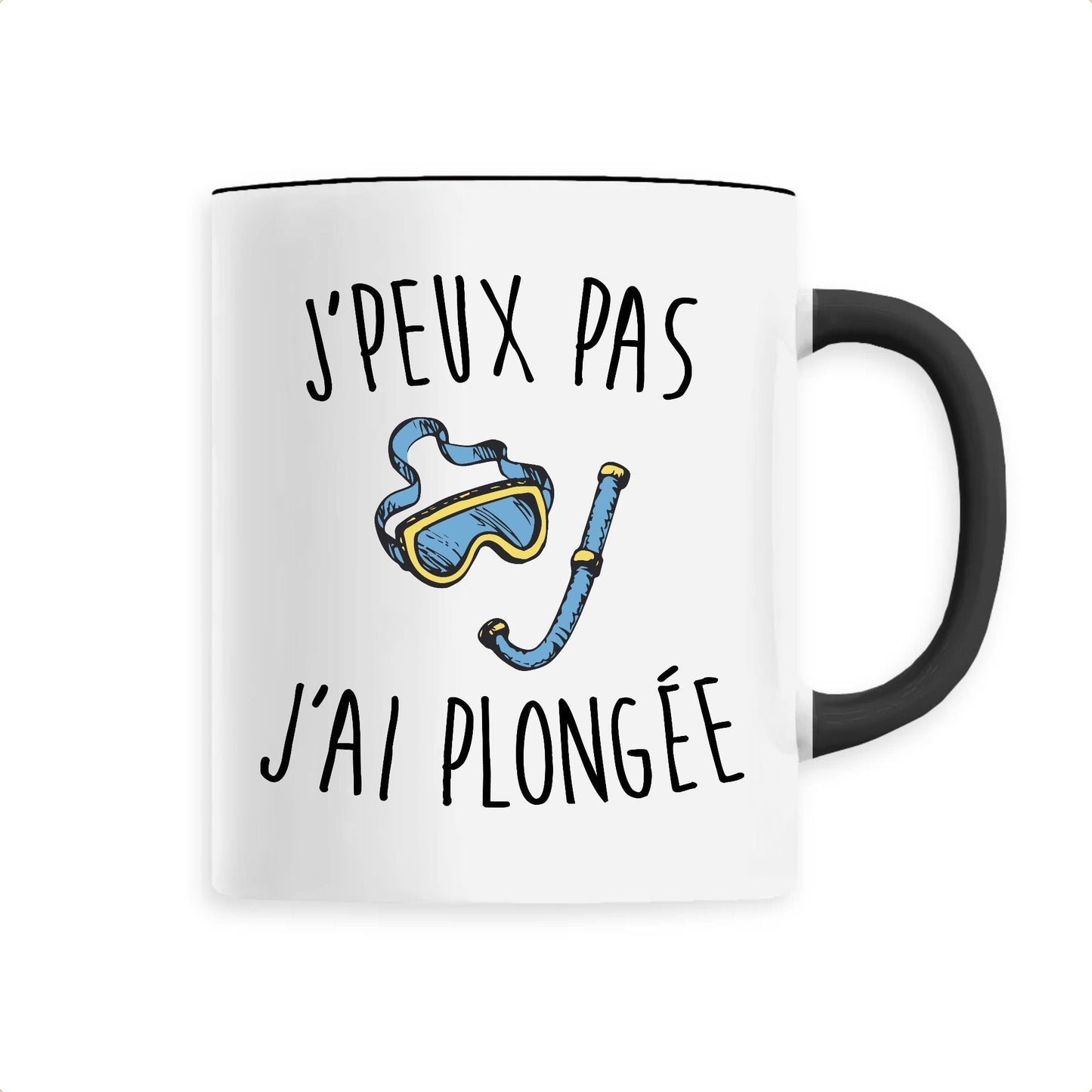 Mug J'peux pas j'ai plongée