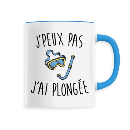 Mug J'peux pas j'ai plongée