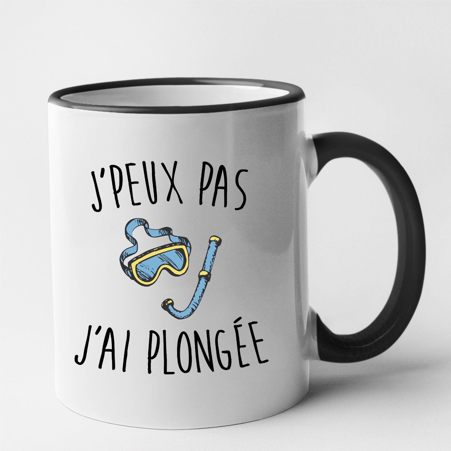 Mug J'peux pas j'ai plongée