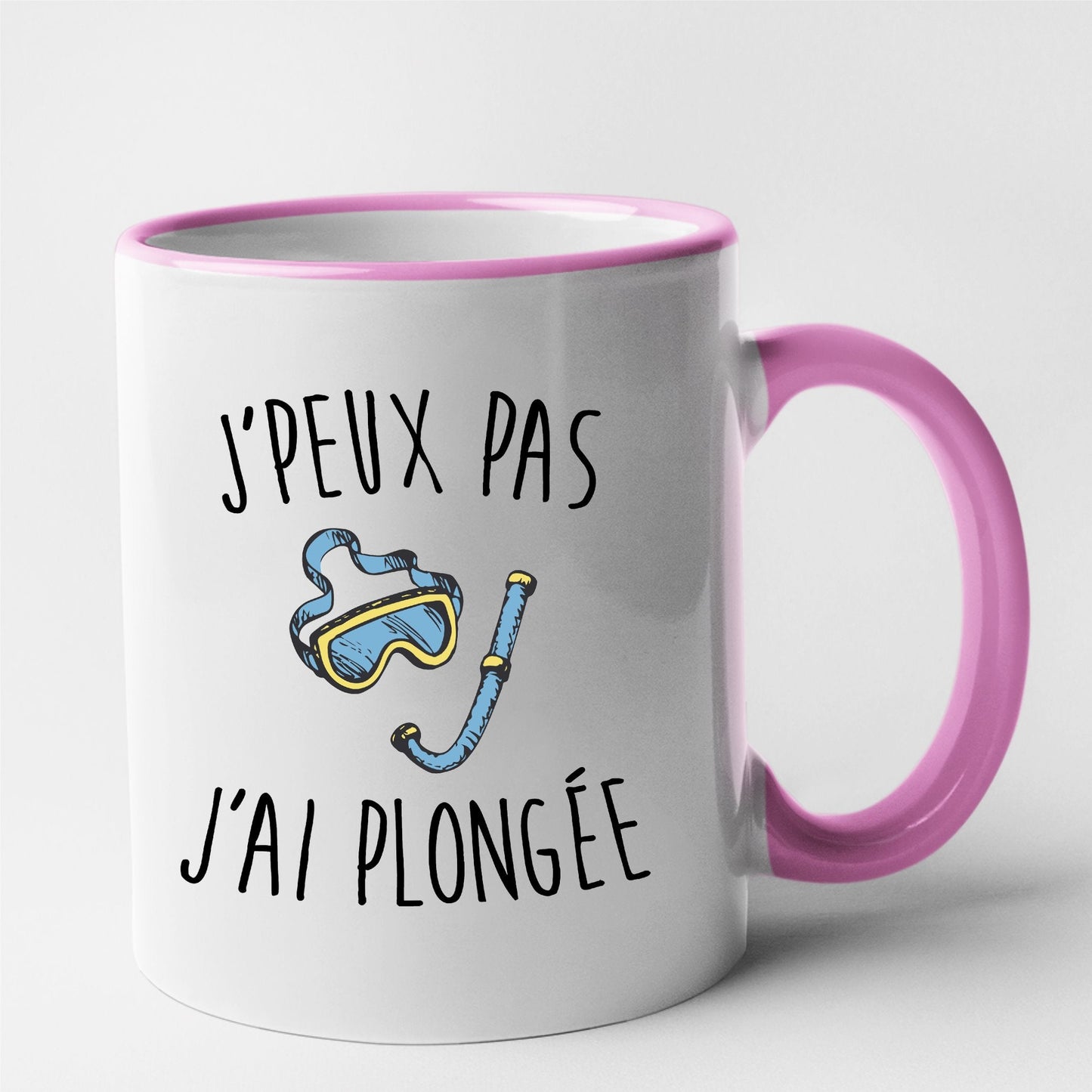 Mug J'peux pas j'ai plongée