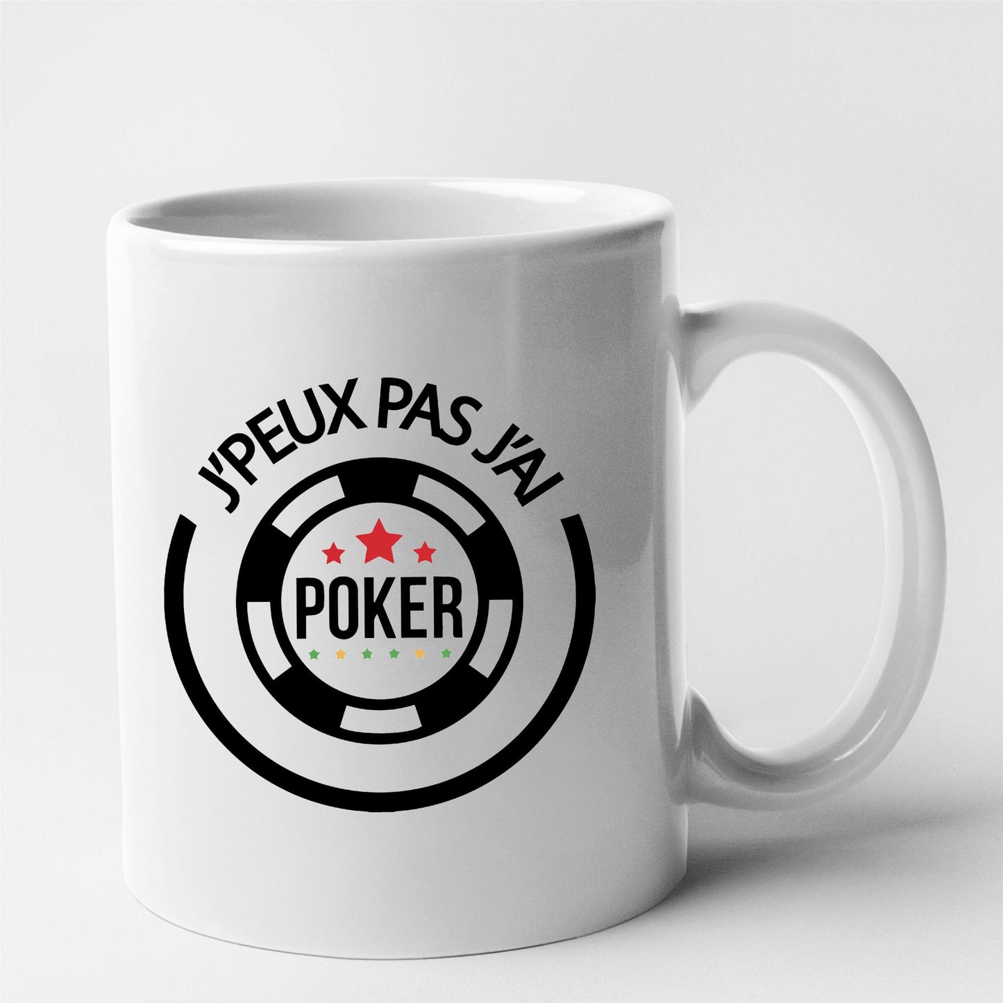 Mug J'peux pas j'ai poker