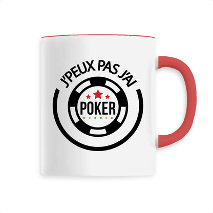 Mug J'peux pas j'ai poker