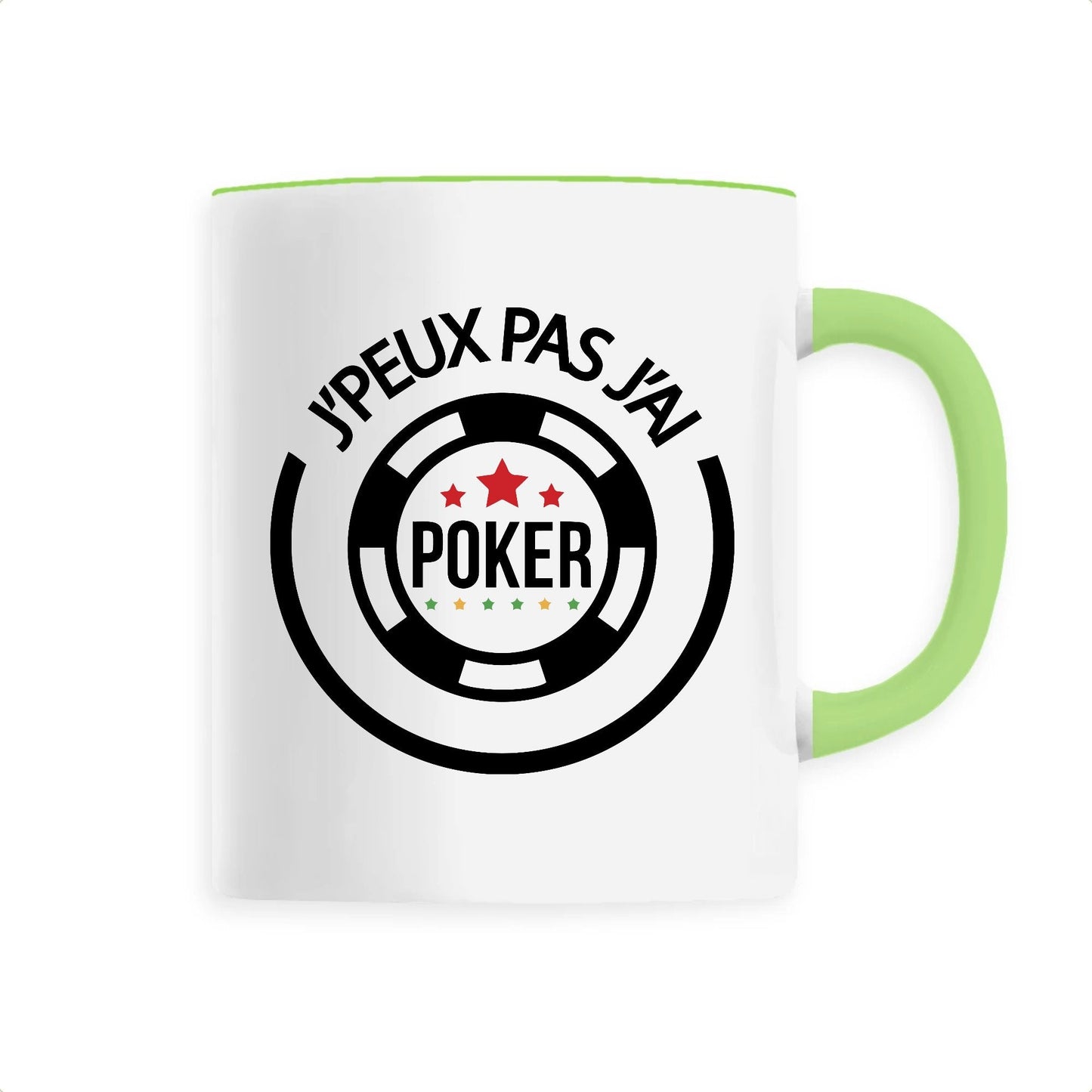 Mug J'peux pas j'ai poker