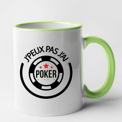 Mug J'peux pas j'ai poker