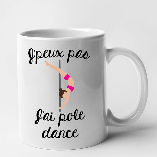 Mug J'peux pas j'ai pole dance