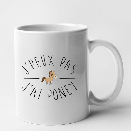 Mug J'peux pas j'ai poney