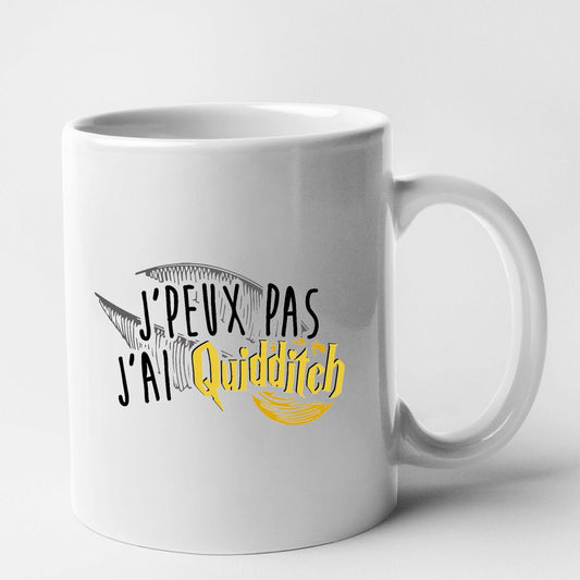 Mug J'peux pas j'ai Quidditch