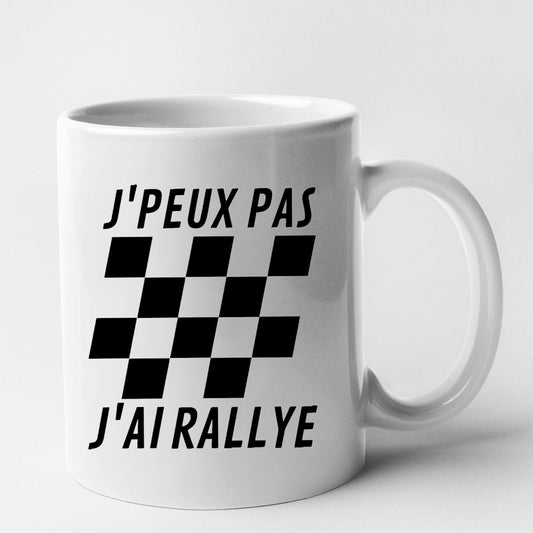 Mug J'peux pas j'ai rallye