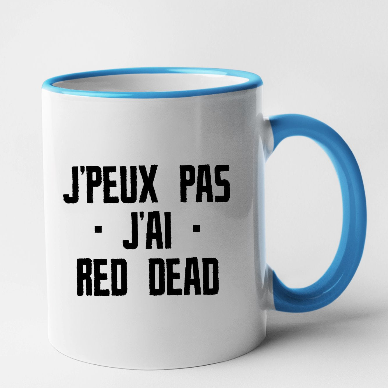 Mug J'peux pas j'ai red dead