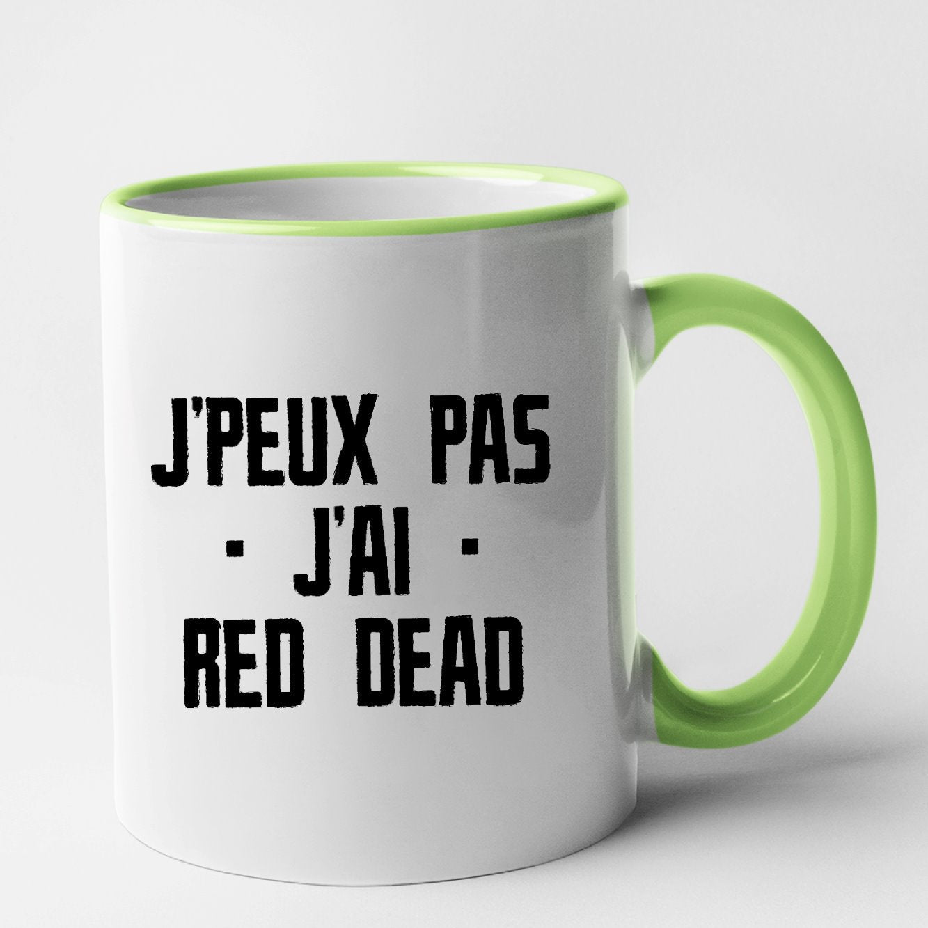 Mug J'peux pas j'ai red dead