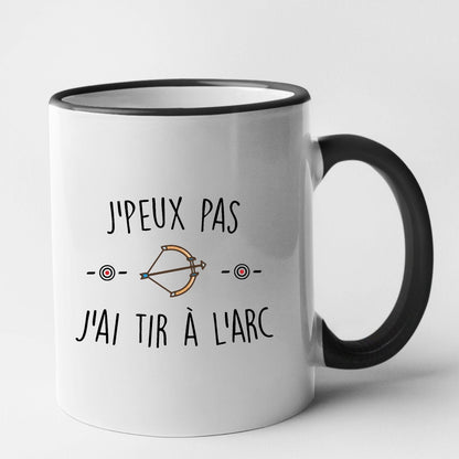 Mug J'peux pas j'ai tir à l'arc