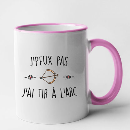 Mug J'peux pas j'ai tir à l'arc