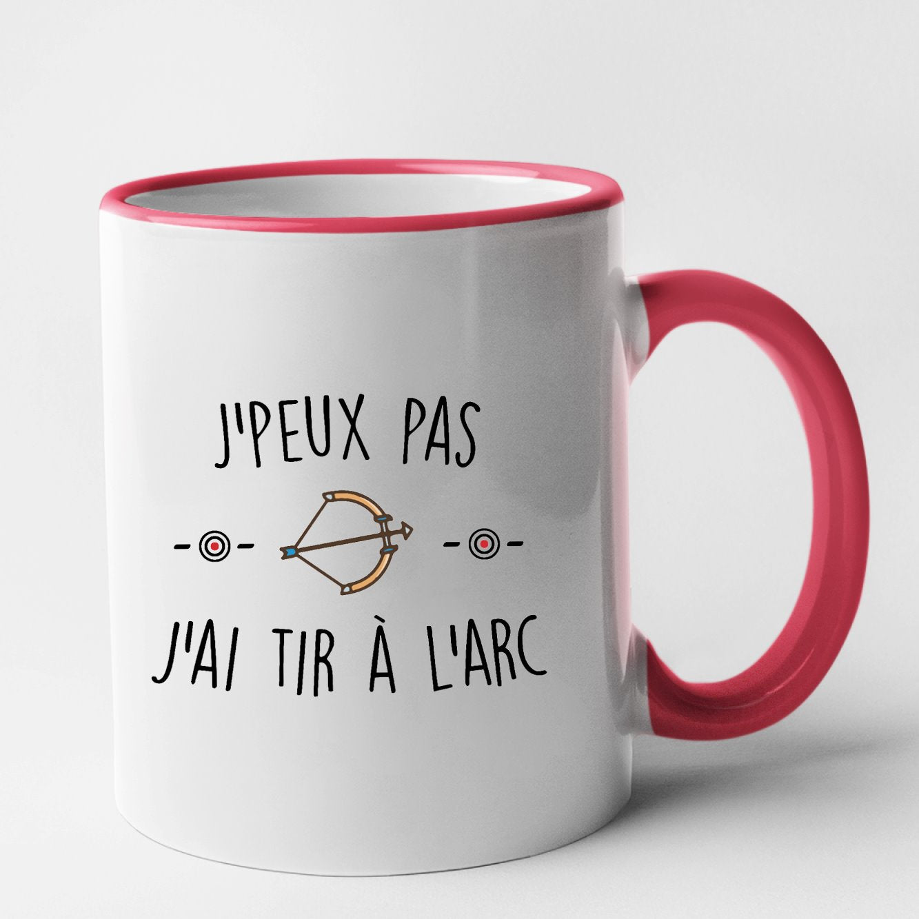 Mug J'peux pas j'ai tir à l'arc