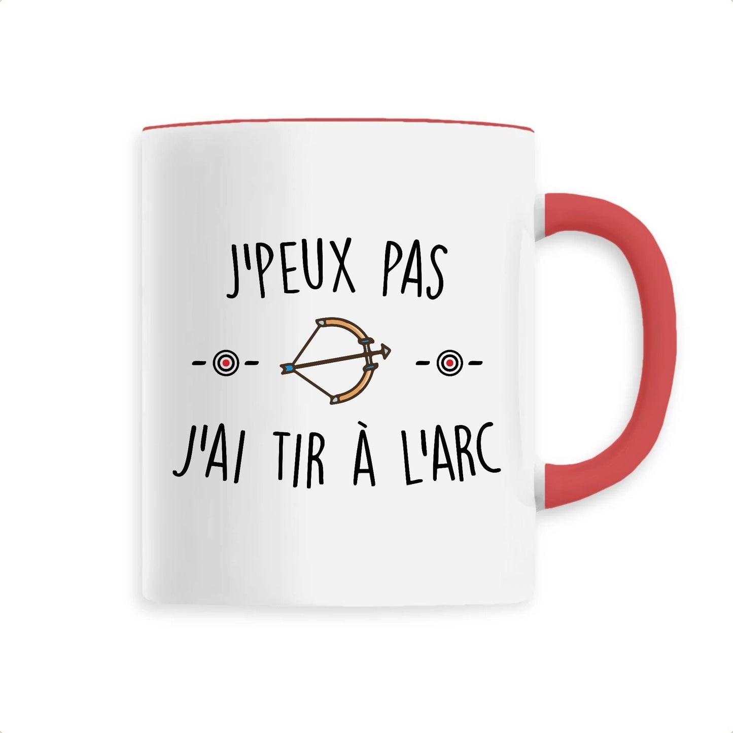 Mug J'peux pas j'ai tir à l'arc